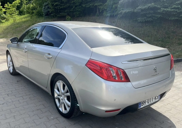 Peugeot 508 cena 32900 przebieg: 213000, rok produkcji 2011 z Nowe Warpno małe 232